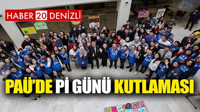 PAÜ Eğitim Fakültesi’nde Pi Günü Kutlaması