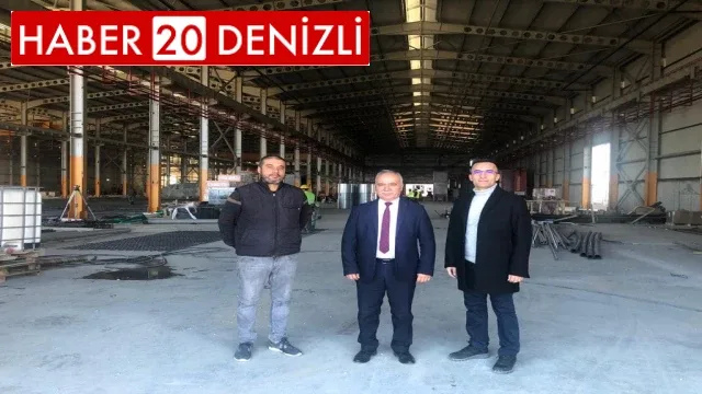 Çardak Belediye Başkanı Organize Sanayi Bölgesine ziyaret etti