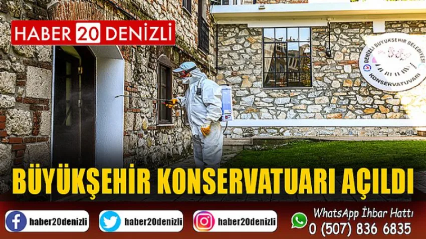 Büyükşehir Konservatuarı açıldı