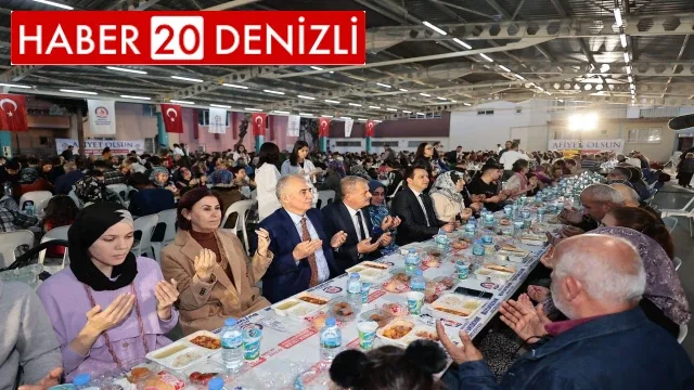 Denizli mahalle iftarlarında kenetleniyor