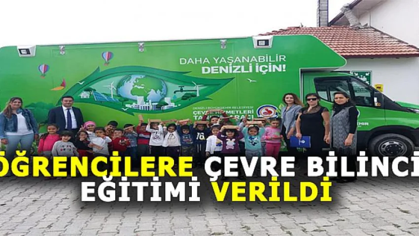 Öğrencilere Çevre Bilinci Eğitimi Verildi
