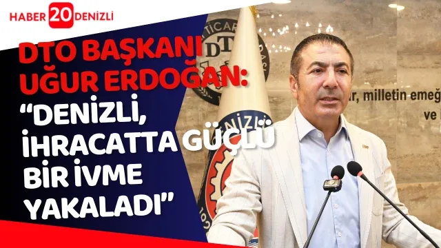 DTO Başkanı Uğur Erdoğan meclis üyelerine seslendi