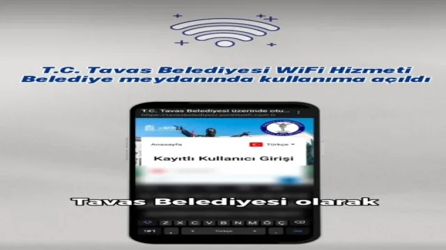 Tavas Belediyesi’nden Ücretsiz İnternet Hizmeti