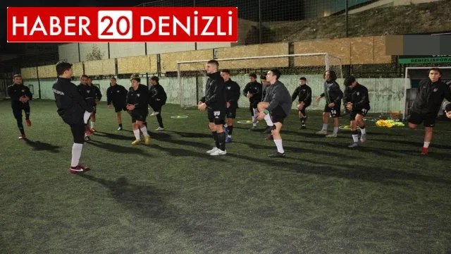 U15 Gelişim Ligi lideri Denizlispor ikinci yarı çalışmalarına hız verdi
