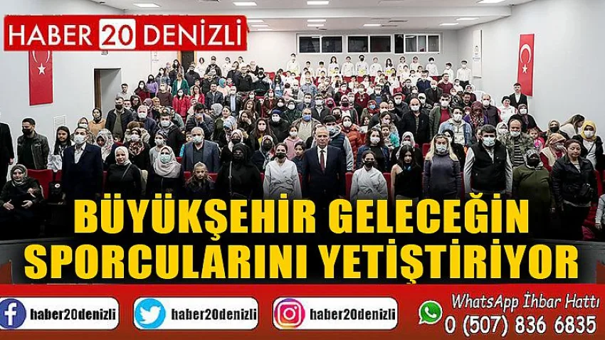 Büyükşehir geleceğin sporcularını yetiştiriyor