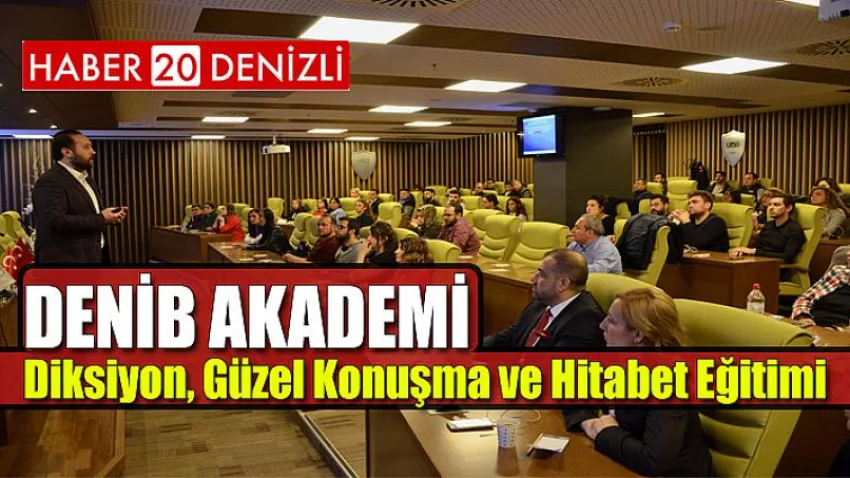 DENİB AKADEMİ Diksiyon, Güzel Konuşma ve Hitabet Eğitimi