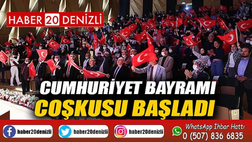 Cumhuriyet Bayramı coşkusu başladı