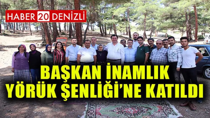 Başkan İnamlık, Yörük Şenliği’ne Katıldı