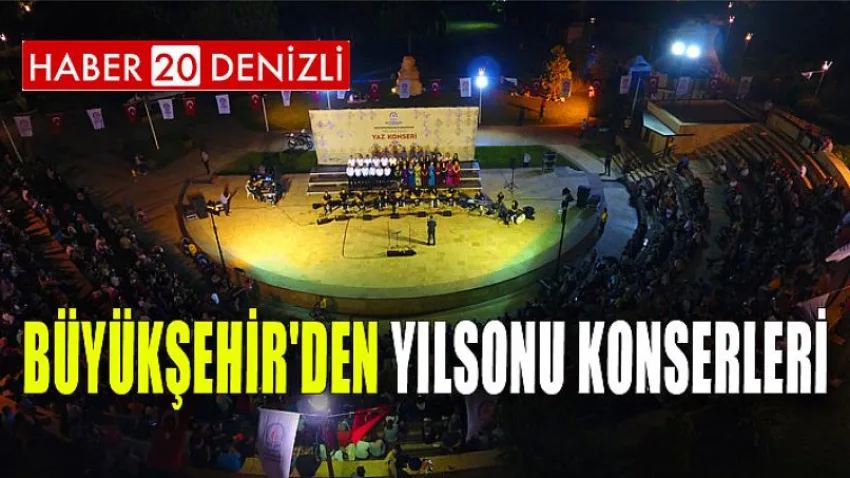 Büyükşehir'den yılsonu konserleri
