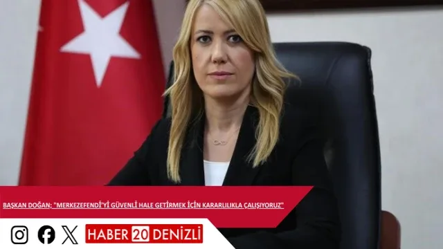 Başkan Doğan; "Merkezefendi’yi güvenli hale getirmek için kararlılıkla çalışıyoruz"