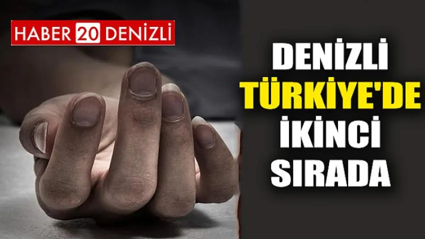Denizli, Türkiye'de İkinci Sırada