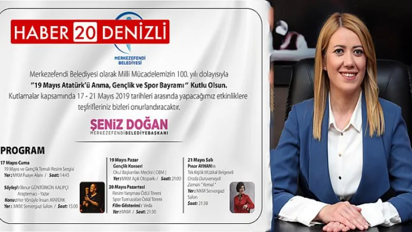 Merkezefendi’de 19 Mayıs Etkinlikleri Başlıyor