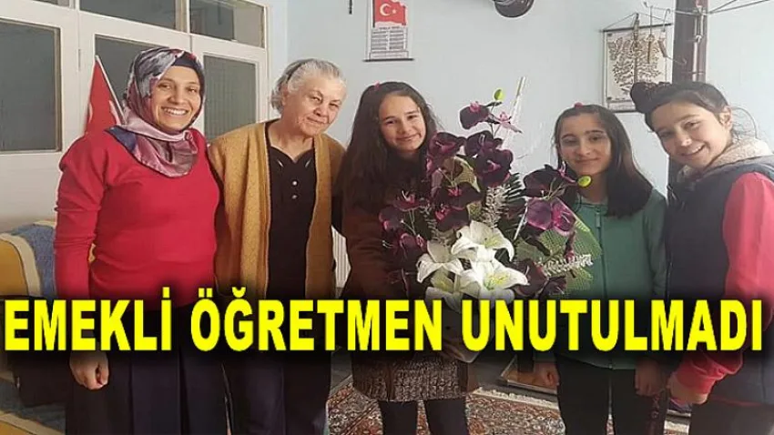 Emekli Öğretmen Unutulmadı