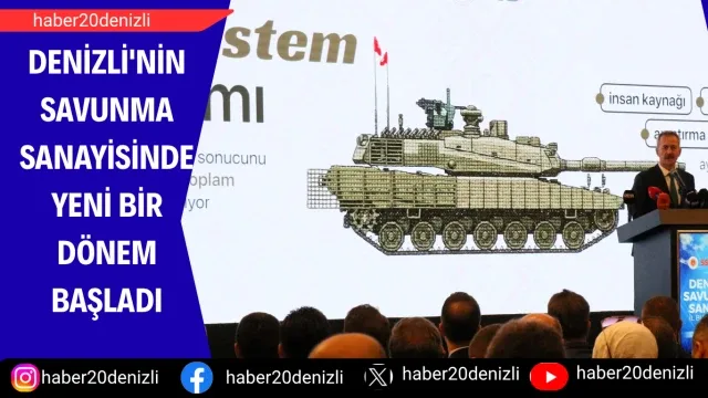 Denizli'nin savunma sanayisinde yeni bir dönem başladı