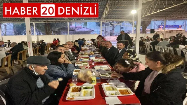 Başkan YILMAZ iftar sofrasında halk ile bir araya geldi