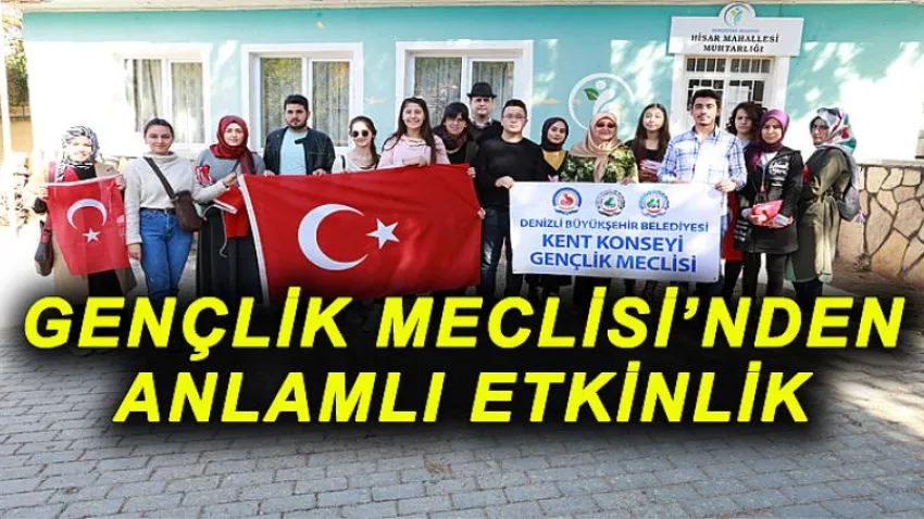 Gençlik Meclisi'nden Anlamlı Etkinlik