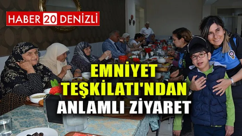 Emniyet Teşkilatı'ndan Anlamlı Ziyaret