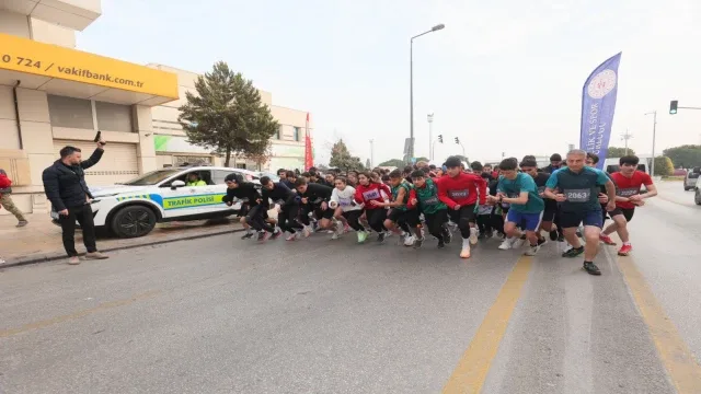 Denizli’de Atatürk Yol Koşusu yapıldı
