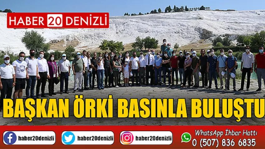 Başkan Örki Basınla Buluştu