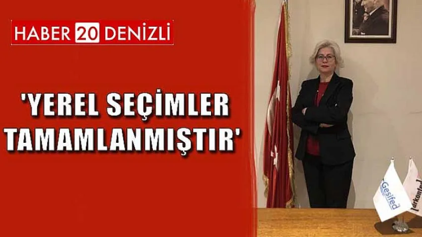 Aysun Nalbant: 'Yerel Seçimler Tamamlanmıştır'