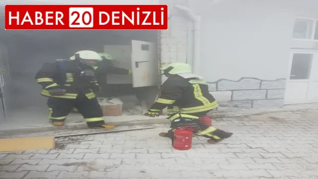 Hastanenin elektrik panosu yandı