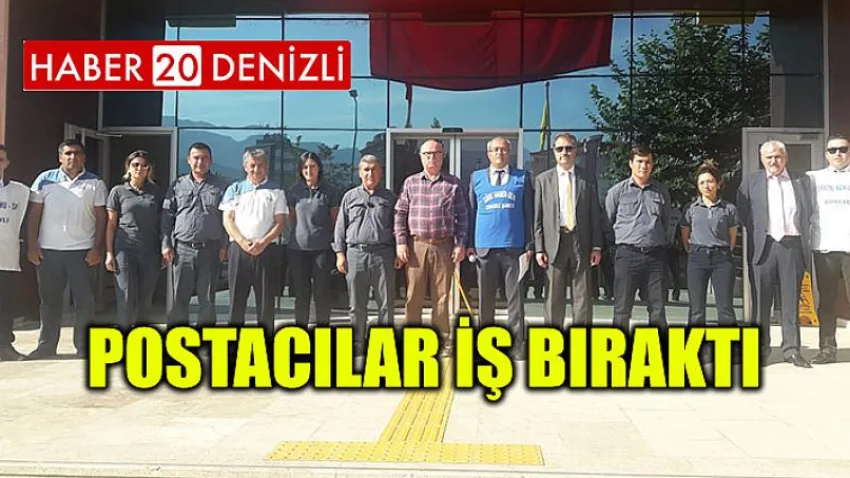 Postacılar İş Bıraktı