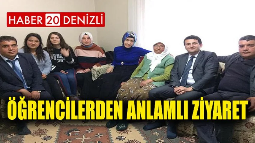 Öğrencilerden Anlamlı Ziyaret