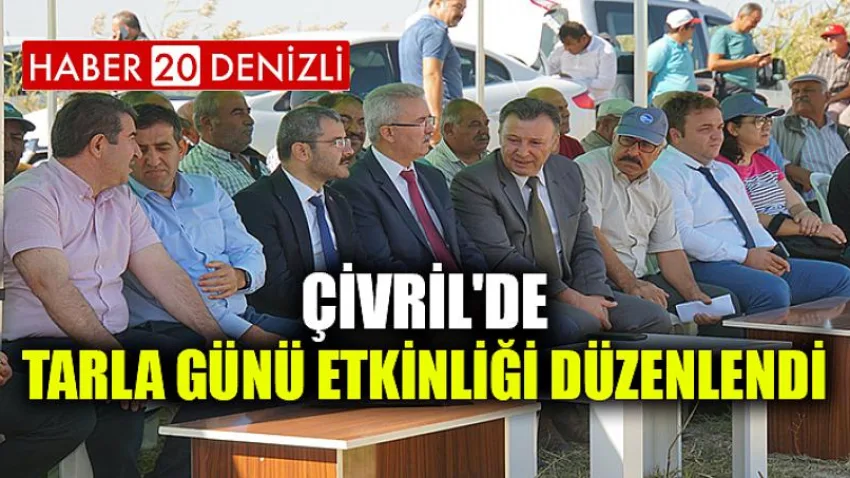 Çivril'de Tarla Günü Etkinliği Düzenlendi