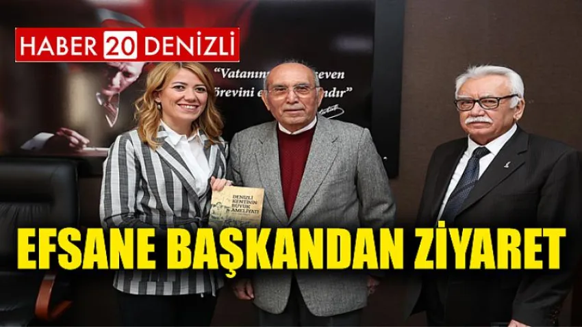Efsane Başkandan Ziyaret