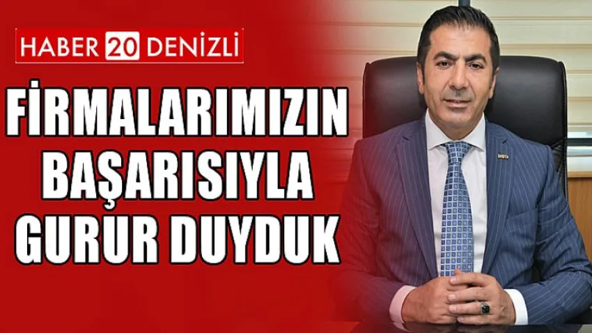 Fortune 500’deki 10 Denizlili’den 9’u DTO Üyesi