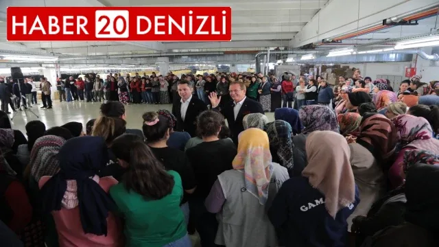 Cumhur İttifakı adayları Pekdemir ve Başer’den fabrika ziyaretleri