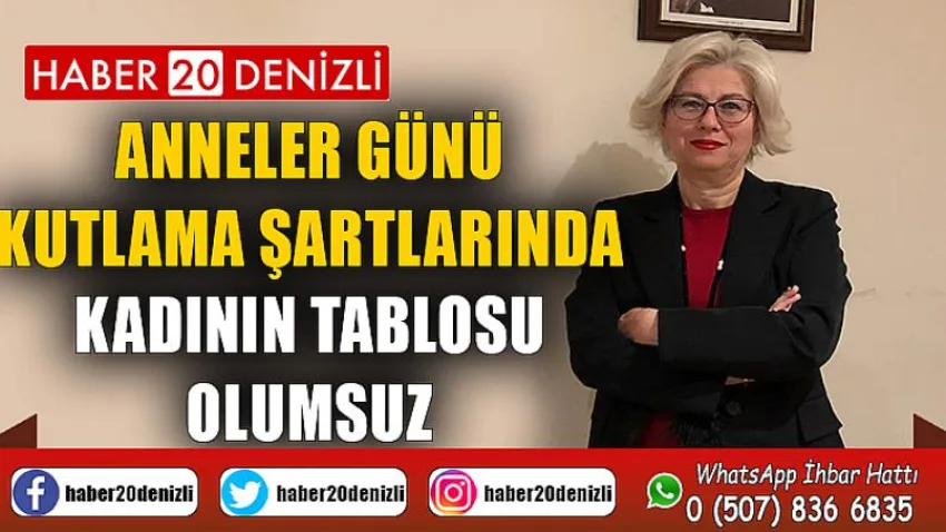 Anneler Günü Kutlama Şartlarında, Kadının Tablosu Olumsuz