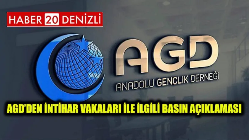 Agd’den İntihar Vakaları ile İlgili Basın Açıklaması