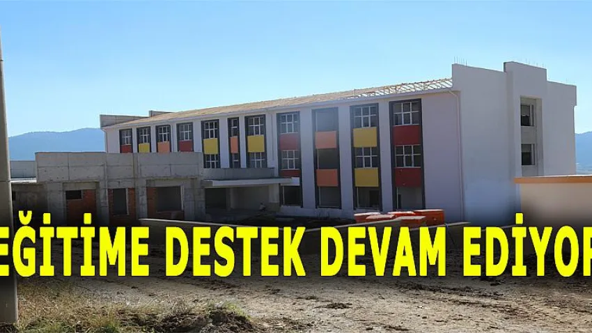 Eğitime Destek Devam Ediyor