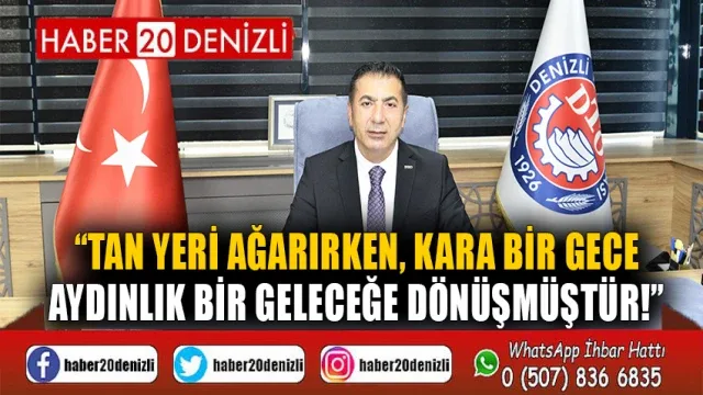 Tan Yeri Ağarırken, Kara Bir Gece Aydınlık Bir Geleceğe Dönüşmüştür!