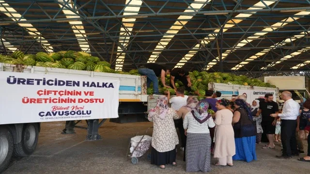 Alın teri ziyan olmadı, sofralara ulaştı