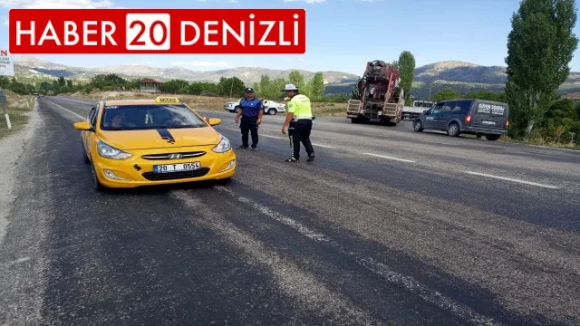 Çameli’nde taşımacılık yapan araçlara sıkı denetim
