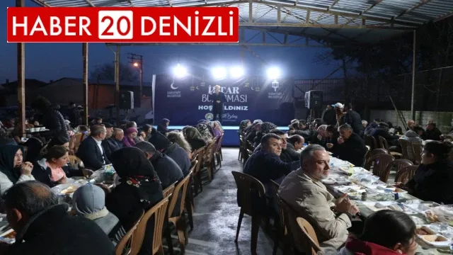 Sarayköylüler iftar sofralarında buluşuyor