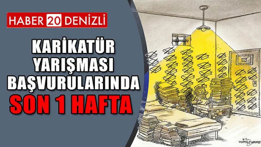 Karikatür Yarışması Başvurularında Son 1 Hafta