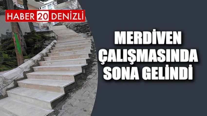 Babadağ'da Merdiven Çalışmasında Sona Gelindi