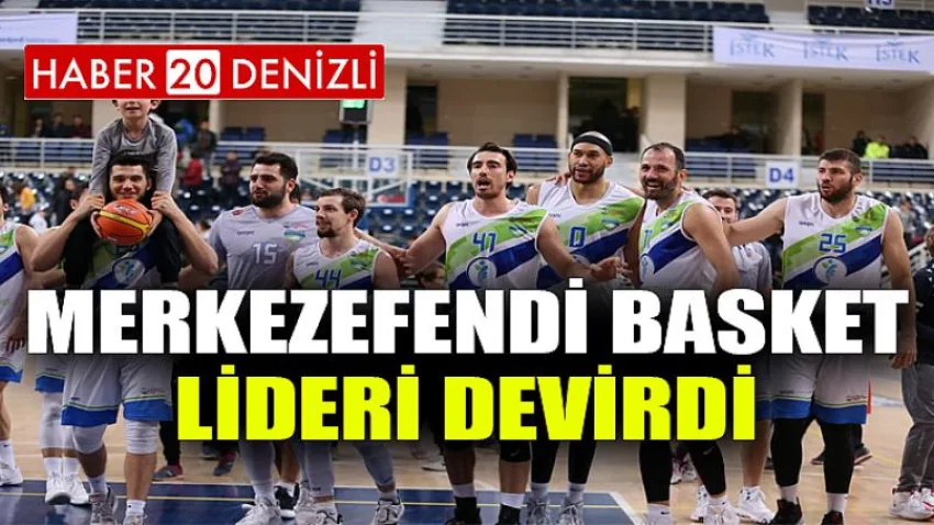 Merkezefendi Basket Lideri Devirdi