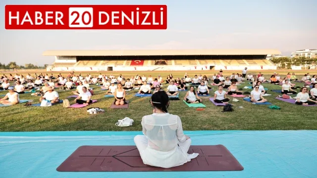 Denizli’de Dünya Yoga Günü kadınlarla kutlandı