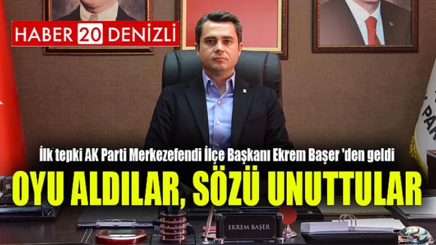 Oyu Aldılar, Sözü Unuttular