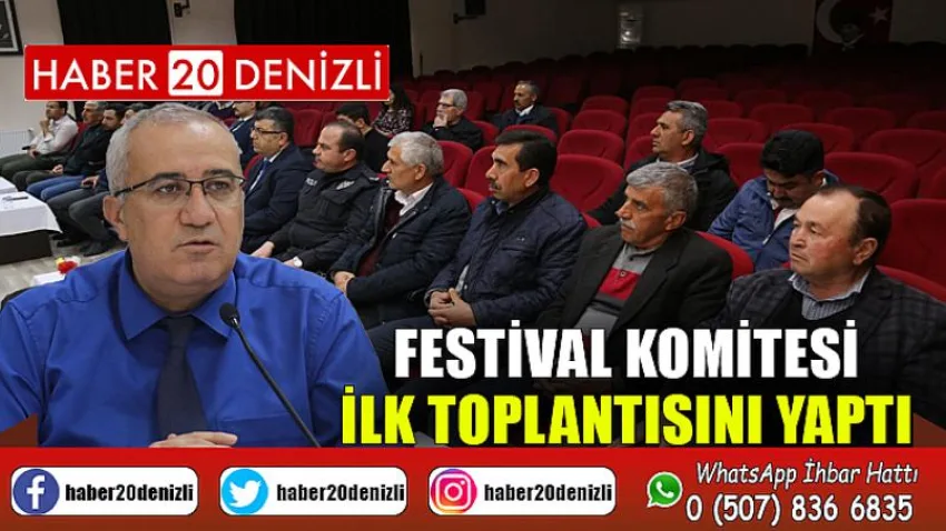Festival Komitesi İlk Toplantısını Yaptı