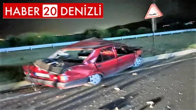 Kağıt gibi ezilen araç 3 kişiye mezar oldu