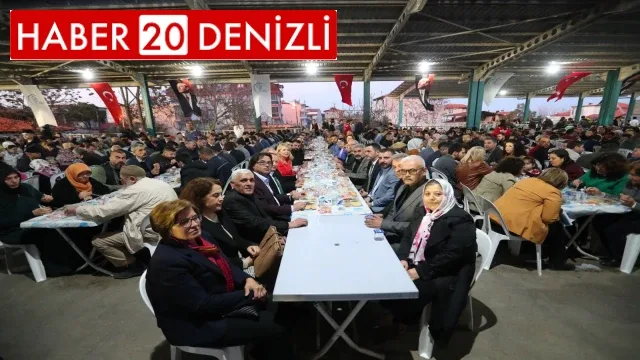 Merkezefendi'de binlerce vatandaş iftar sofrasında buluştu