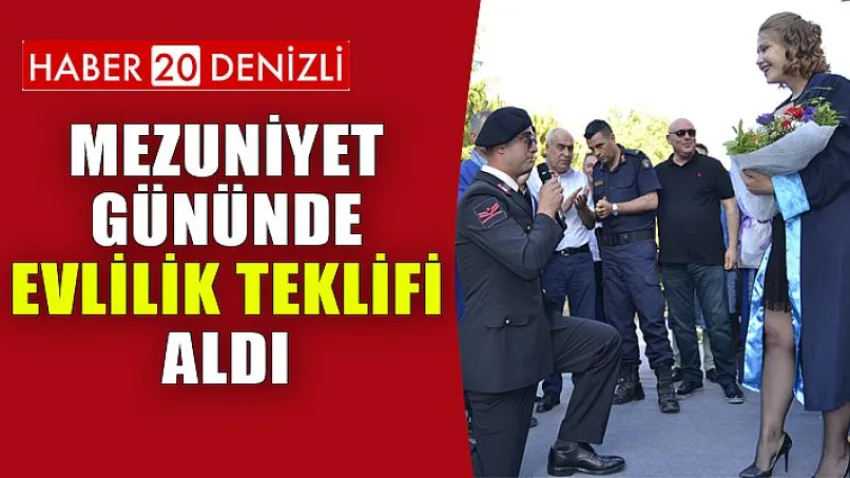 Mezuniyet Gününde Evlilik Teklifi Aldı