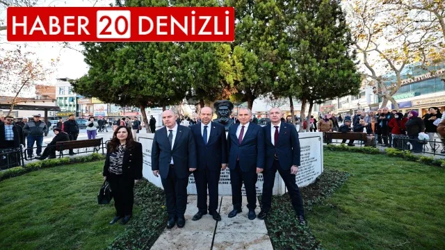 KKTC Cumhurbaşkanı Tatar, Denizli’ye hayran kaldı