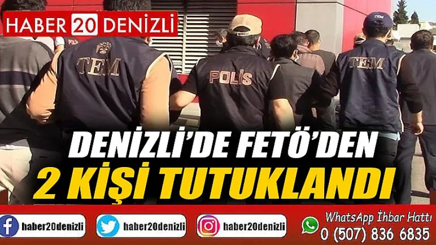 FETÖ'nün askeri ve emniyet mahrem yapılanmasında yer alan 2 kişi tutuklandı