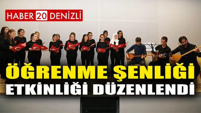Öğrenme Şenliği Etkinliği Düzenlendi